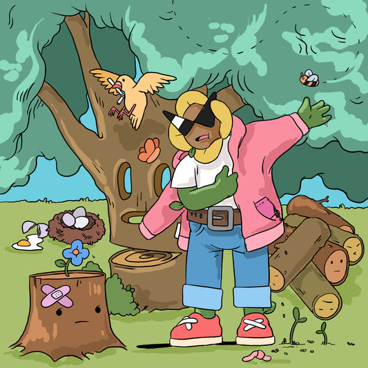 How to Talk to Trees / Silencing of the Forest - Print